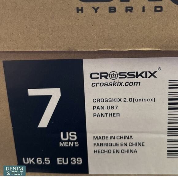Crosskix 2.0 Panther Black Teal Hybrid Water Shoes UNISEX Boat Beach NEW/NIB!! - Picture 11 of 11